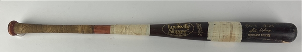 Andrés Galarraga Colorado Rockies Game Used Louisville Slugger Baseball Bat (Guaranteed)