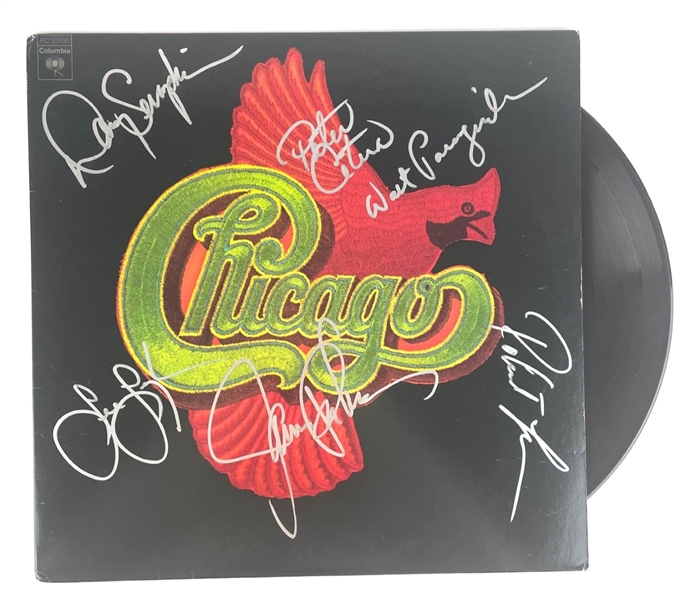 Chicago Group Signed Album (6 Sigs) (Beckett/BAS)