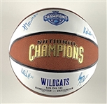 Villanova Vs. Carolina Wildcat National Champions Signed Basketball (4 Sigs) (Beckett/BAS Guaranteed) 