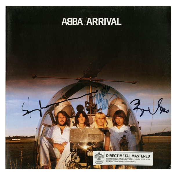 ABBA Group Signed “Arrival” Album (4 Sigs) (UK) (Tracks COA)