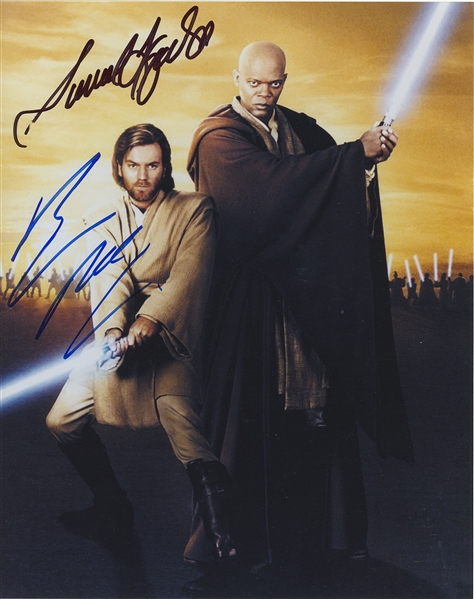 Star Wars: McGregor & Jackson Dual-Signed “Revenge of the Sith” 8” x 10” Photo (Beckett/BAS Guaranteed)