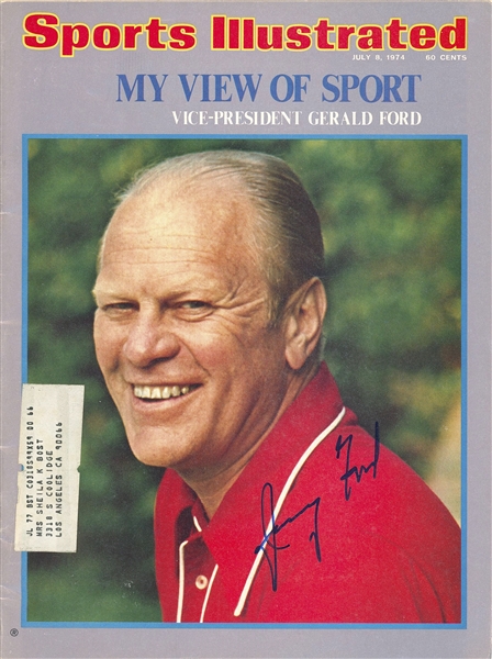 Gerald Ford Signed “Sports Illustrated” Magazine (Beckett/BAS Guaranteed)
