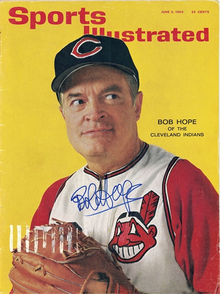 Bob Hope Signed “Sports Illustrated” Magazine (Beckett/BAS Guaranteed)