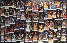 NBA 60 Greatest "NBA Legends of Basketball" Signed Lithograph w/Jordan, Kobe, Lebron, etc. - Blake Griffins 1/1 Personal Lithograph from Artist! (Beckett/BAS) (Icon Art LOA & JSA)
