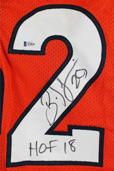 Brian Dawkins Game Worn & Signed 2010 Denver Broncos Jersey (Dawkins LOA & Beckett/BAS LOA)