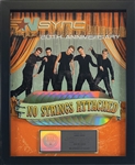 RIAA Multi-Platinum Record Award Presented to Lance Bass for NSYNCs "No Strings Attached" Album
