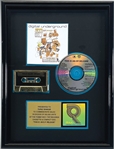 Tupac Shakur: RIAA Gold Record Award from Digital Underground Presented to Tupac - Possibly His First Record Award!