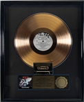 NWA RIAA Gold Record Award for "Straight Outta Compton" - Presented to Dr. Dres Mother & Warren Gs Father!