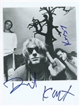 Nirvana Spectacular In-Person Signed 8" x 10" B&W Photograph (John Brennan Collection)(Beckett/BAS LOA)