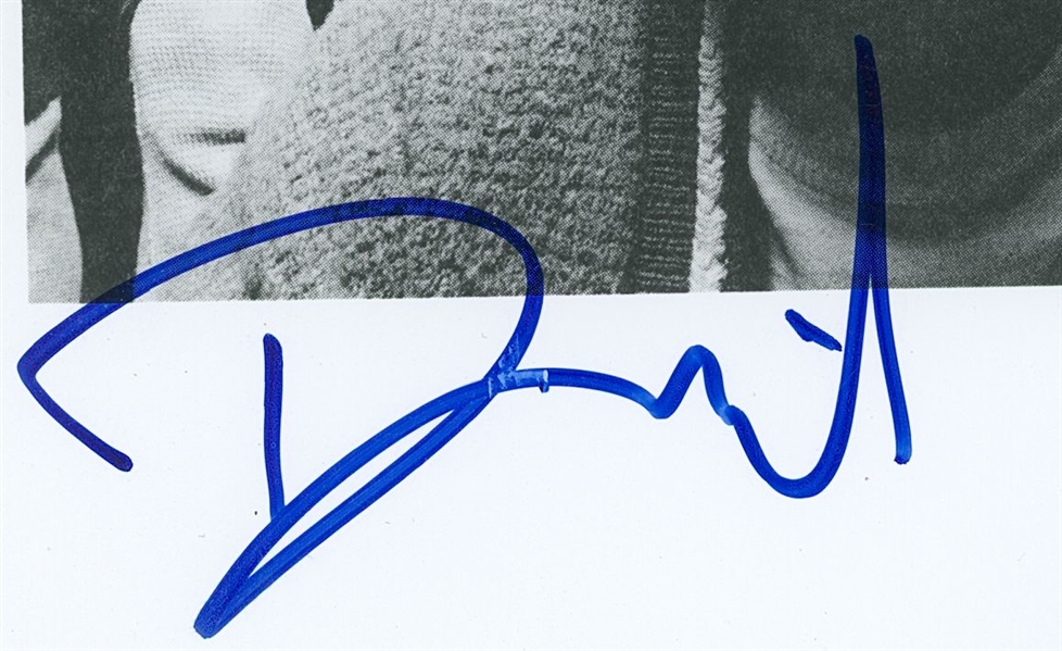 Nirvana Spectacular In-Person Signed 8 x 10 B&W Photograph (John Brennan Collection)(Beckett/BAS LOA)