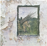 Led Zeppelin Spectacular Group Signed Led Zeppelin IV Record Album - Zep's Most Coveted Signed LP! (JSA LOA)