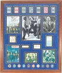 The Rat Pack Large & Impressive Custom Signature Display with Sinatra, Martin, Davis & Bishop (Beckett/BAS LOA)