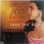 Amy Winehouse Signed 2004 "Take The Box" 12-Inch Record Album Single (Tracks UK LOA)