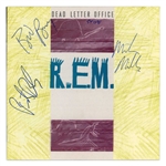 R.E.M. Group Autographed Dead Letter Office CD (4 Sigs) (UK) (Tracks COA) 