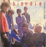 Blondie Group Signed “Union City Blue” 7” Single Record (5 Sigs) (Roger Epperson/REAL LOA)  