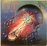 Journey Group Signed “Escape” Record Album (5 Sigs) (JSA LOA)  