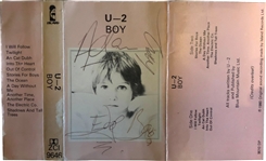 U2 Group Signed Vintage “Boy” Cassette (4 Sigs) (Roger Epperson/REAL LOA)  