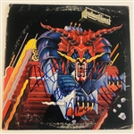 Judas Priest Group In-Person Signed “Defenders of the Faith” Record Album (4 Sigs) (John Brennan Collection) (Beckett/BAS Authentication)