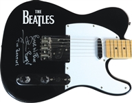 The Beatles: Pete Best Signed Stadium Electric Guitar (Beckett/BAS COA & JSA COA)
