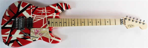 Eddie Van Halen Signed EVH/Fender Frankenstein Style Electric Guitar (Beckett/BAS LOA & JSA LOA)
