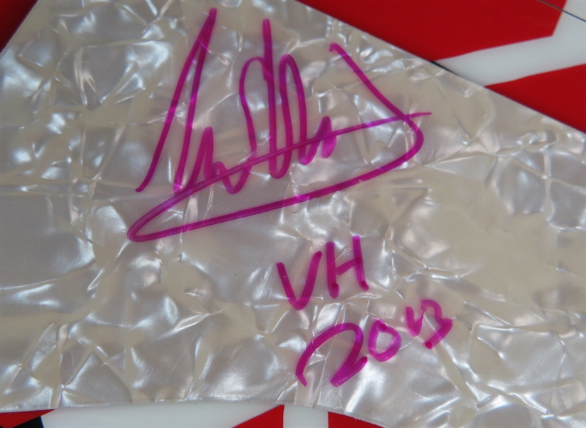 Eddie Van Halen Signed EVH/Fender Frankenstein Style Electric Guitar (Beckett/BAS LOA & JSA LOA)
