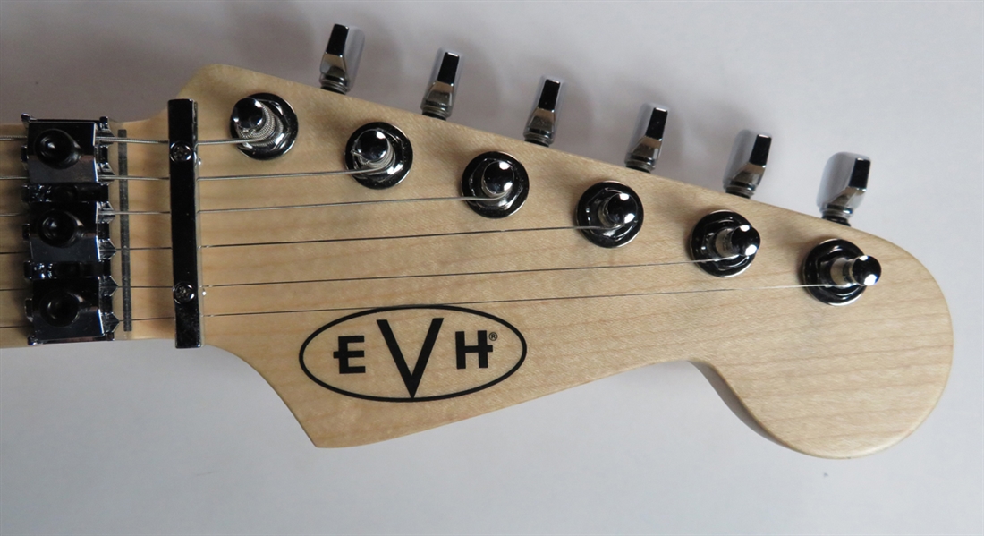 Eddie Van Halen Signed EVH/Fender Frankenstein Style Electric Guitar (Beckett/BAS LOA & JSA LOA)
