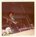 Jimi Hendrix ULTRA RARE Signed Color Concert Photograph (Tracks UK)(Epperson/REAL LOA)