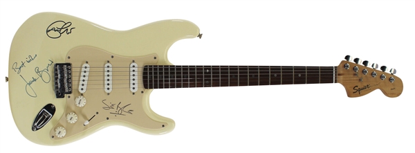 Cream Group Signed Fender Squier Stratocaster Guitar (JSA LOA)