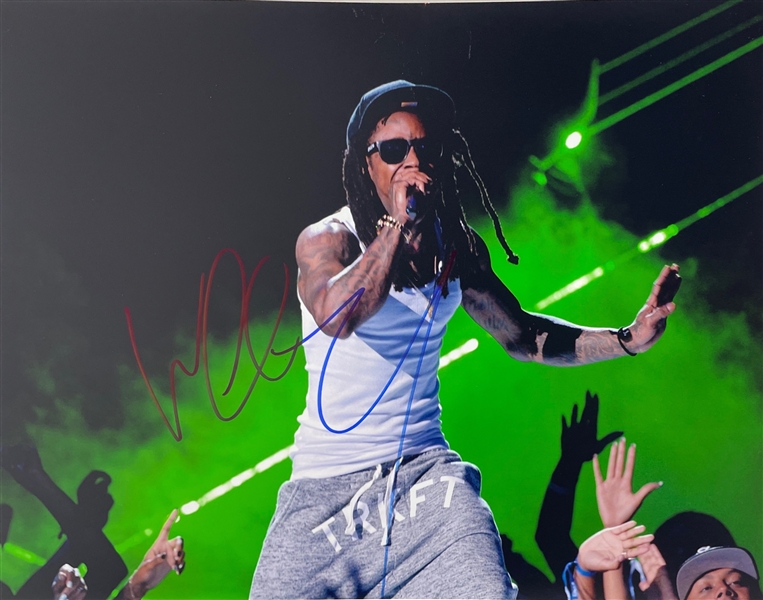 Lil Wayne Signed "Wheezy" 11" x 14" (Beckett/BAS LOA)