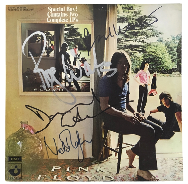 Pink Floyd Rare Near-Mint Group Signed Album - "Ummagumma" w/ All Four Members! (Beckett/BAS, REAL/Epperson & Floyd Authentic LOAs)