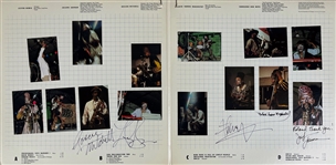 Art Ensemble of Chicago: Full Group Signed "Urban Bushman" LP w/ Vinyl (Third Party Guaranteed) 
