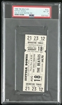 The Beatles Original 1966 Concert Ticket @ Suffolk Downs (PSA/DNA Encapsulated)