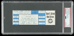 Nirvana Original 1993 Concert Ticket @ Astro Arena (PSA/DNA Encapsulated)