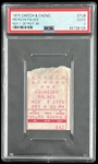 Cheech & Chong Original 1975 Show Ticket @ Michigan Palace (PSA/DNA Encapsulated)