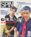 Green Day Group Signed Spin Magazine (Beckett/BAS LOA)