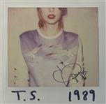 Taylor Swift Signed "1989" Album Cover w/ New Unopened Copy (JSA LOA)