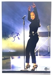 Sade Adu Signed 11" x 14" Color Photo (Beckett/BAS)