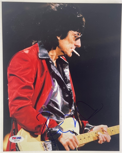 Ronnie Wood Signed 8" x 10" Color Photo (PSA/DNA)