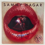 Sammy Hagar Signed "Three Lock Box" Album Cover (Beckett/BAS)