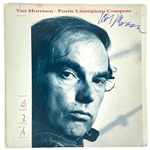 Van Morrison Signed "Poetic Champions Compose" Album Cover (Beckett/BAS