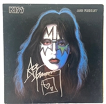 KISS Ace Frehley Signed Album Cover (Beckett/BAS)