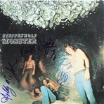 Steppenwolf : Group Signed "Monster" Album Cover (ACOA)