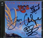 Yes: Group Signed "Keys to Ascension" CD Case (4 Sigs)(ACOA)