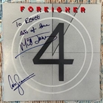 Foreigner: Gramm & Jones Signed Album Cover (Third Party Guaranteed)