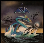 Asia: Group Signed Debut Album w/ Vinyl (4 Sigs)(Roger Epperson/REAL)