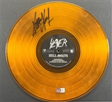Slayer: Kerry King Signed Orange "Hell Awaits" Vinyl Album (Beckett/BAS)