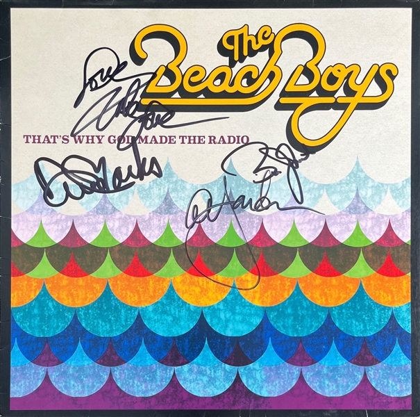 Beach Boys: Lot of 2 Group Signed Album Covers (4 Sigs EA.)(Third Party Guaranteed)