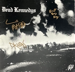 Dead Kennedys Group Signed Album Cover (3 Sigs)(Third Party Guaranteed)