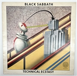 Black Sabbath Group Signed “Technical Ecstasy” Album Record (4 Sigs) (JSA LOA)