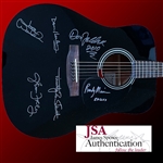 The Eagles ULTRA RARE Signed Takamine Acoustic Guitar with All Six Original Members! (JSA LOA)